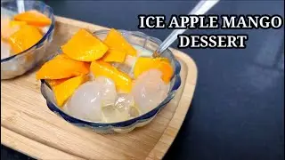 ICE APPLE MANGO DESSERT | Summer special dessert | Sulochana's kitchen