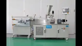 lab micro 16mm twin screw extrusion cast film machine