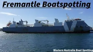 FREMANTLE BOATSPOTTING | Livestock Carrier, Gudali Express arrives.