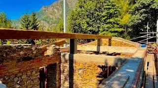 07 Ridge Beam Erected | Structure  and Igloos Explained