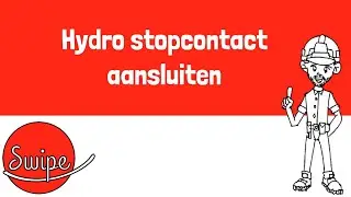 Swipe Elektriciteit - Hydro stopcontact aansluiten