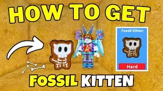 How To Get Fossil Kitten in Find The Kittens | Fossil Kitten Location | Roblox