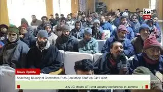 Anantnag Municipal Committee Puts Sanitation Staff on 24&times;7 Alert