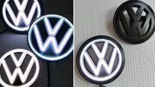 Led VW Volkswagen Emblem |  light up led  Volkswagen emblem 2021