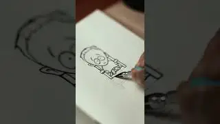 Drawing Timmy From South Park (ASMR)