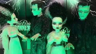 I checked off another grail for Fangtober! Unbox the Bride of Frankenstein Skullectors from 2022!
