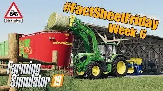 Farming Simulator 19, #FactSheetFriday, Week 6 (Review). 4 New Fact Sheets!