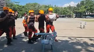 Do not panic. Drill of emergency response trainors to avoid casualties and injury