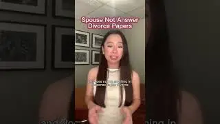 Spouse Not Answer Divorce Papers