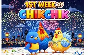 Новый год Чикчика | Синий Чикчик