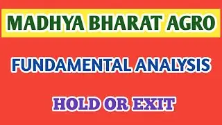 MADHYA BHARAT AGRO PRODUCTS LTD SHARE●FUNDAMENTAL ANALYSIS●STOCK MARKET @ STOCK MARKET PLANNER