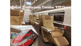Italian Frecciarossa train executive experience