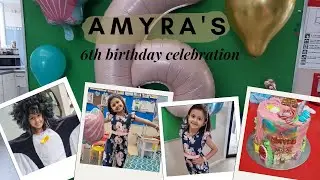 Amyra's 6th Birthday I Mermaid Birthday Party Theme I