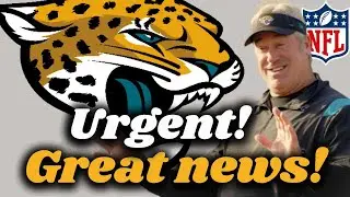 ⚠️BREAKING NEWS! Jacksonville Jaguars