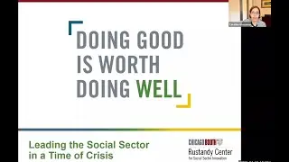 Leading the Social Sector in a Time of Crisis
