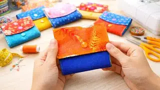With Just a Few Fabric Scraps, I Sewed This Beautiful Little Wallet