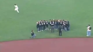 NCS Class of 2010, National Anthem at AT&T Park