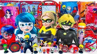 Miraculous Ladybug Toys Collection ASMR Unboxing Review | Mystery Cat Noir & Ladybug Surprise Boxes