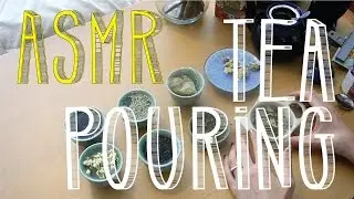 ASMR Pouring Tea Session | Tapping | Crinkly Sounds | Water Pouring | Whispering | LITTLE WATERMELON