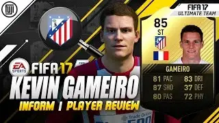 FIFA 17 INFORM GAMEIRO PLAYER REVIEW! (85) - FIFA 17 Ultimate Team Review