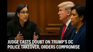Judge Casts Doubt on Trump's DC Police Takeover, Orders Compromise | US Briefing Daily