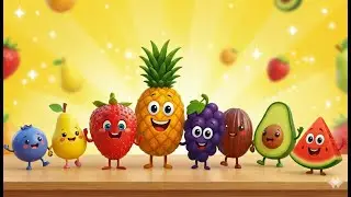 பழங்கள் பாடல் | பழங்களின் தொகுப்பு முழுவதும் |Fruits song in Tamil | Kids Nursery Rhyme|Crunie Beats