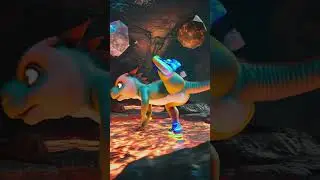 Baby Dragon&rsquo;s Fire Dance Will MELT Your Mind 🔥🐉 #Shorts #ytshorts #shortsfeed