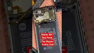 Redmi 10C | Test Point | Frp Bypass Hydra Tool #shorts#youtubeshorts