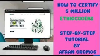 5 Million Ethiopian Coders: FULL STEP-BY-STEP GUIDE to Registration & International Certification