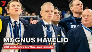 Sweden Coach Magnus H&auml;velid Reacts To Winning Gold At World Juniors, Special Group Of Players