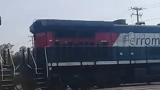 FXE 4638 Y FXE 4554 Con un intermodal