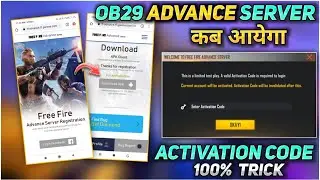 How To Register Ob29 Advance Server | Advance Server Free Fire Release Date | OB29 Advance Server