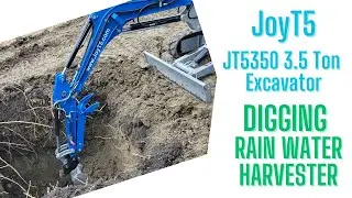 How Deep can 3.5 Ton Excavator Dig? JoyT5 JT5350