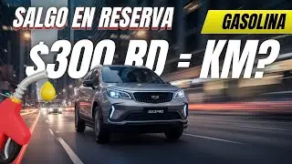 Geely  Gx3  Pro: &iquest;Cu&aacute;ntos km rinde con 300 #rd  pesos de combustible? #samson150