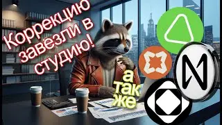 Я предупреждал об этой коррекции, и конечно позитивные новости!