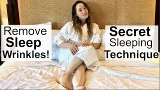Sleep Wrinkles Gone! Sleeping Technique to Remove Wrinkles on Face and Neck