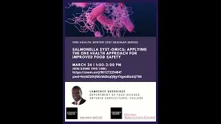 Salmonella Syst-OMICS: Applying the One Health approach for improved food safety