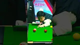The way Ding Junhui strikes a cue ball is MAD #snooker#worldsnooker #billiards#mastersnooker