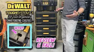 DeWalt ToughSystem DWST08290 (DS290) Review - 22 in. Tool Organizer with Drawers - 