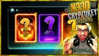 BEST EPIC SUPPLY OPENING in BLACK OPS 3! x330 CRYPTOKEYS - BO3 Rare Supply Drops LEGENDARY & EPICS!