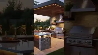Which Outdoor Kitchen Do You Choose? #kitchen #shorts #outdoors #vibes #nostalgia #nature #outside