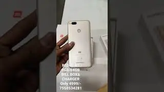 MI A1 ONLY 4999/- ALL NEV & SECONDHAND MOBILE AVELEBALCONTACT8329035447  SAI KRIPA MOBILE ULHASNAGAR