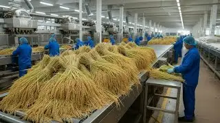 Inside the Modern Rice Industry of Vietnam | From Golden Fields to High-Tech Processing