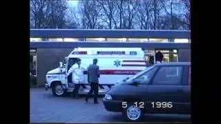 Zwarte Piet in de ambulance