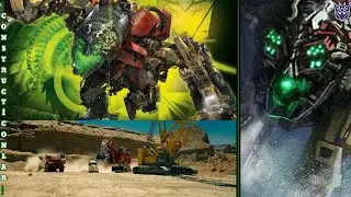 Transformers 2: Yenilenlerin İntikamı | T&uuml;m [Constructicon'lar] Sahneleri!