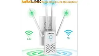 Wavlink Full Gigabit 1200Mbps wifi repeater Extender/Amplifier/Router/Access Point Wireless Dual B