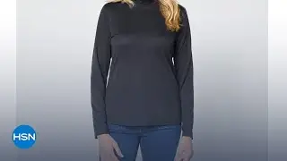 G by Giuliana Textured Knit Mini Mock Neck Top | HSN