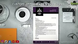letterhead and envelopes #customized #officesupplies #official #branding #logo #personalizedprints