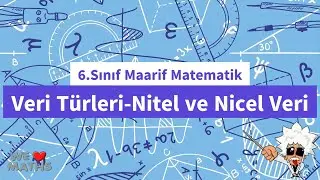 6.Sınıf Matematik Maarif Veri Türleri-Kategorik ve Nicel Veri