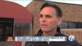 Reaction to gun bill veto